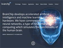 Tablet Screenshot of brainchipinc.com